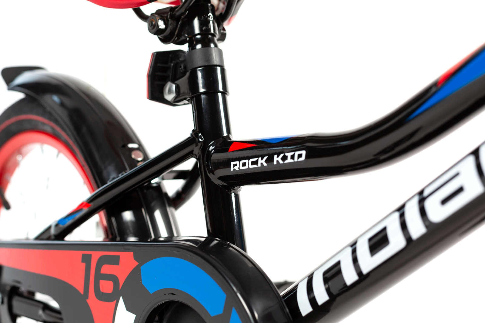 Дитячий велосипед INDIANA Rock Kid 16 для хлопчика R21 V-brake