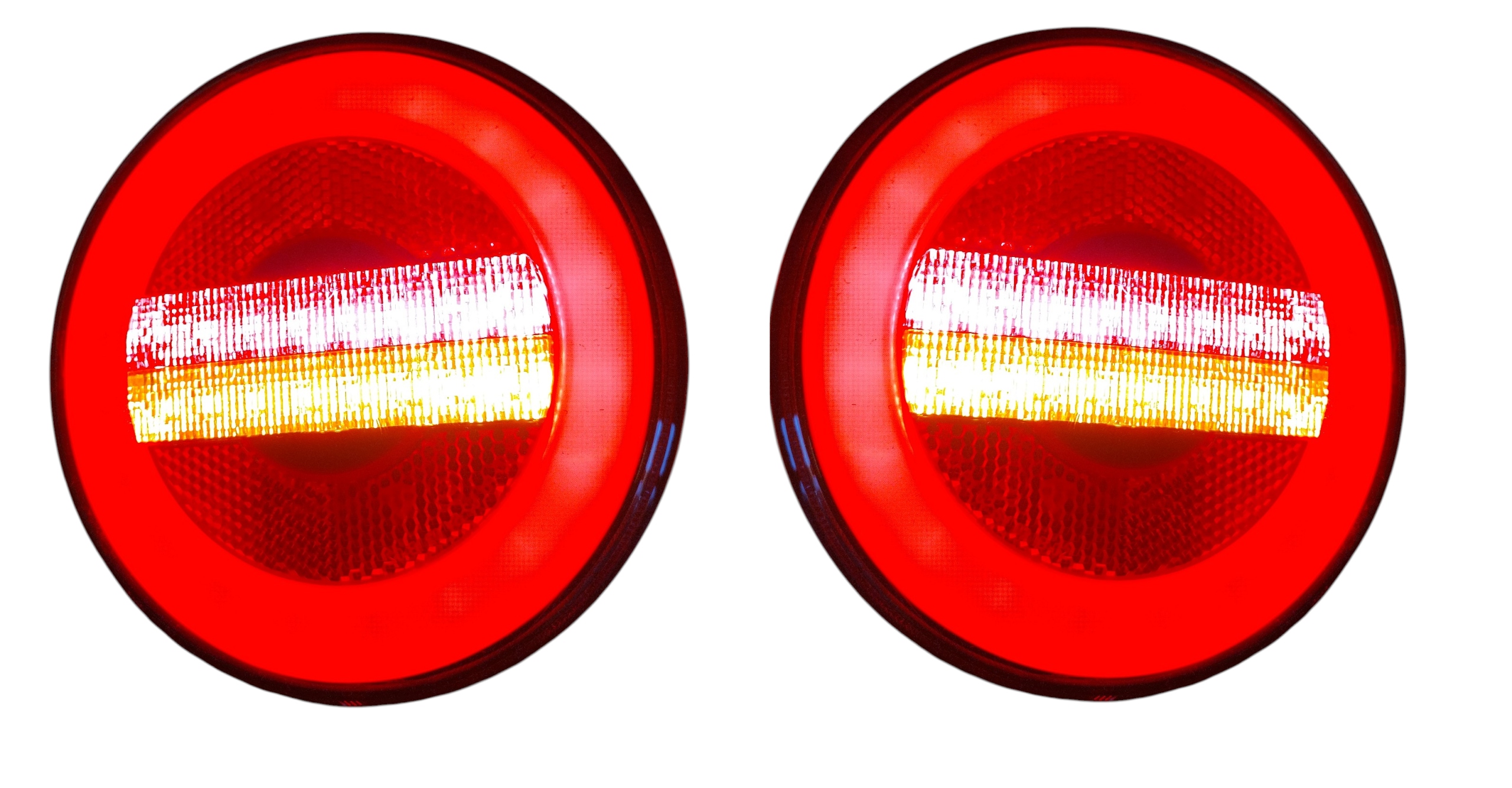 Led Zadní Světla Led Pár Komplet 12-24V Pro Přívěsy Návěsů Kulatý Mini