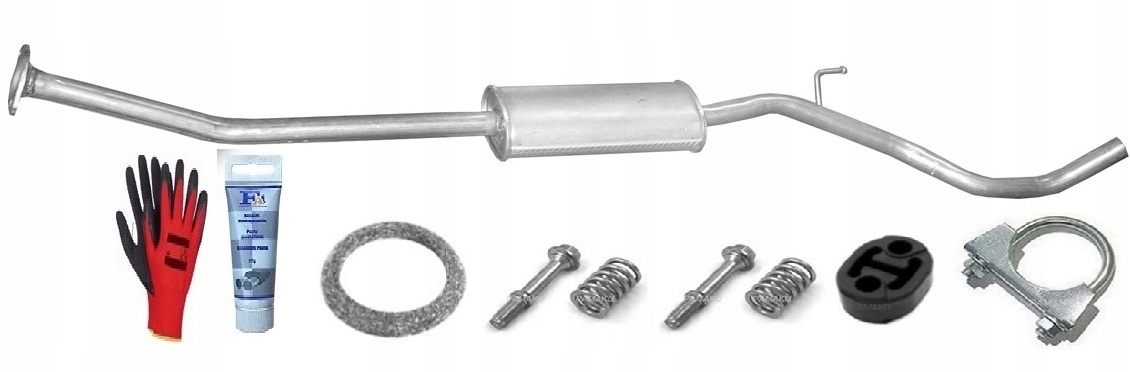 Nissan Note 1.4i 16V 65 kW (2006-10/2007) Tlumič bonus