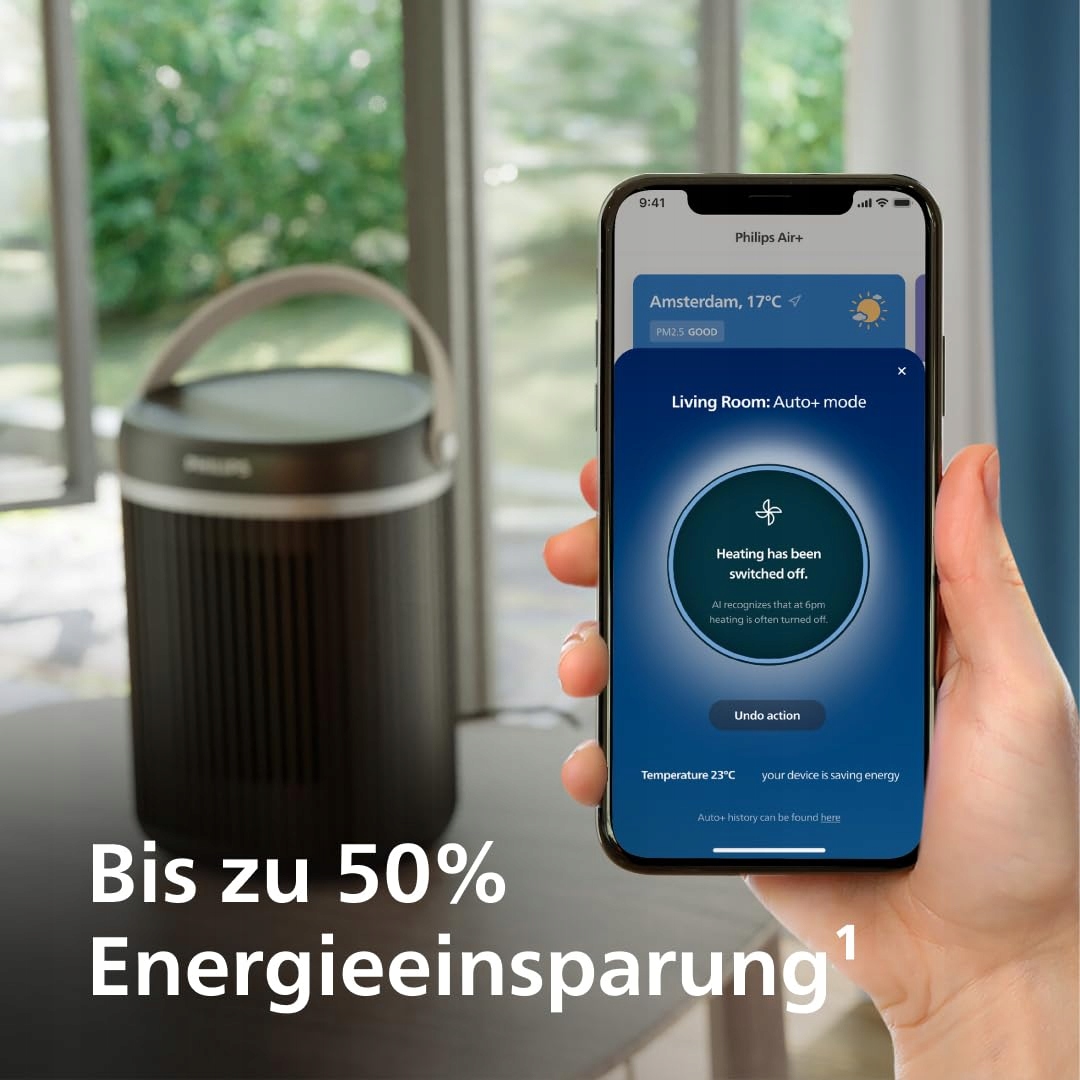 PHILIPS 3000 Series Energooszczędny Grzejnik Wentylatorowy 2000W Eco AI — miniatura 5