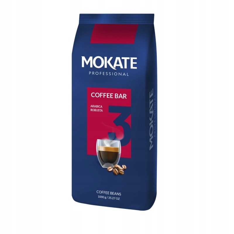 Levně Mokate Professional Coffee Bar Káva , celá zrna, 1000 g