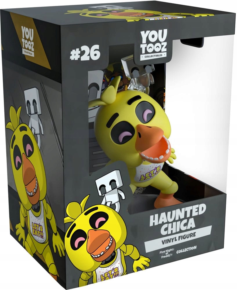 Pět nocí u Freddyho Akční figurka Freddyho z Fnaf Chica z Youtooz Narušení bezpečnosti 1