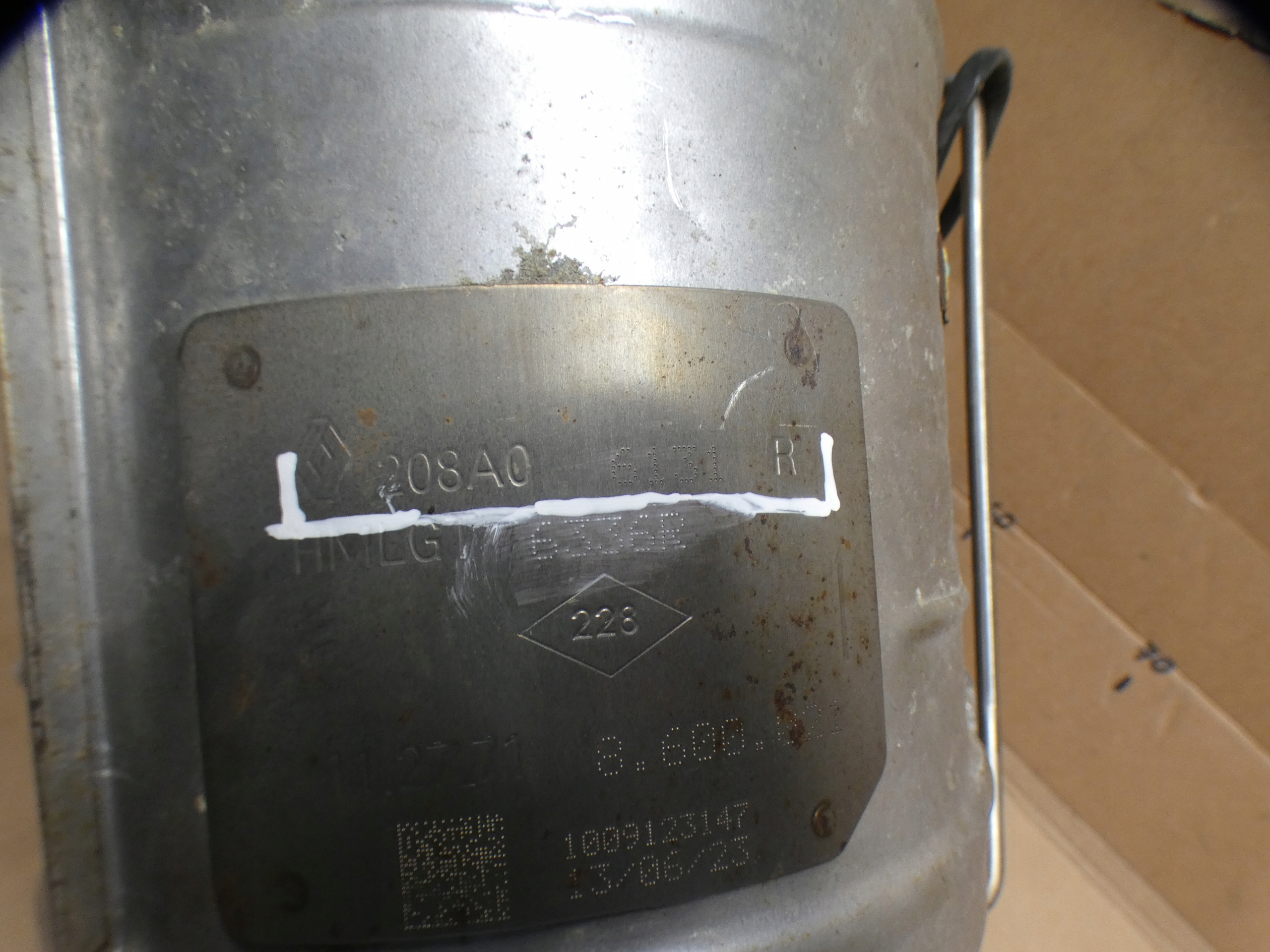 Renault Trafic III iv 2.0dci filter dpf catalyst