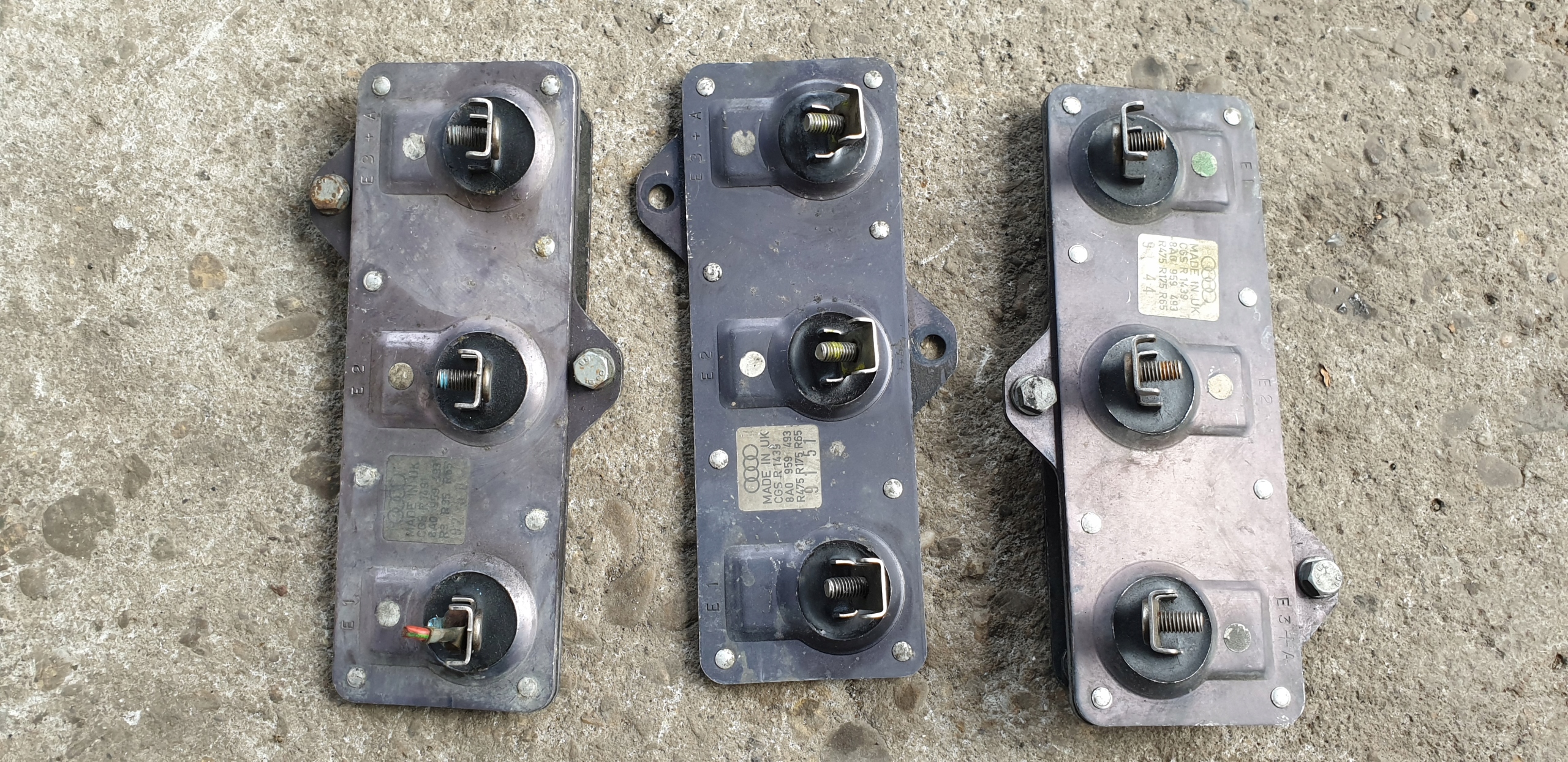 control unit module fan AUDI 80 B4 8A0959493