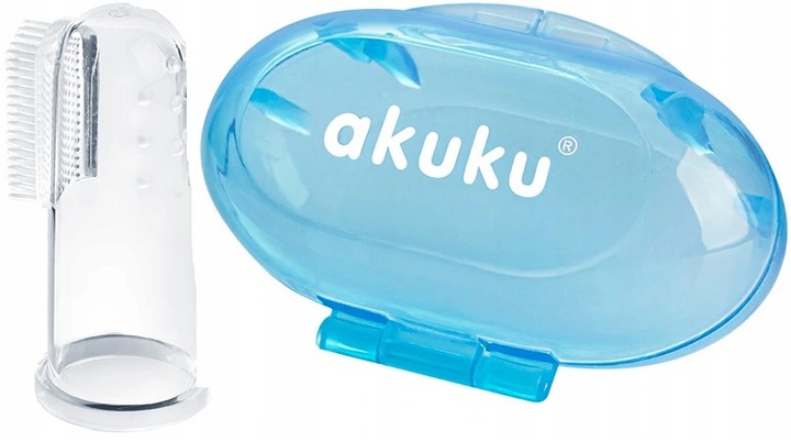 AKUKU SZCZOTECZKA DO ZĘBÓW I MASAŻU DZIĄSEŁ + ETUI EAN (GTIN) 5907644002634