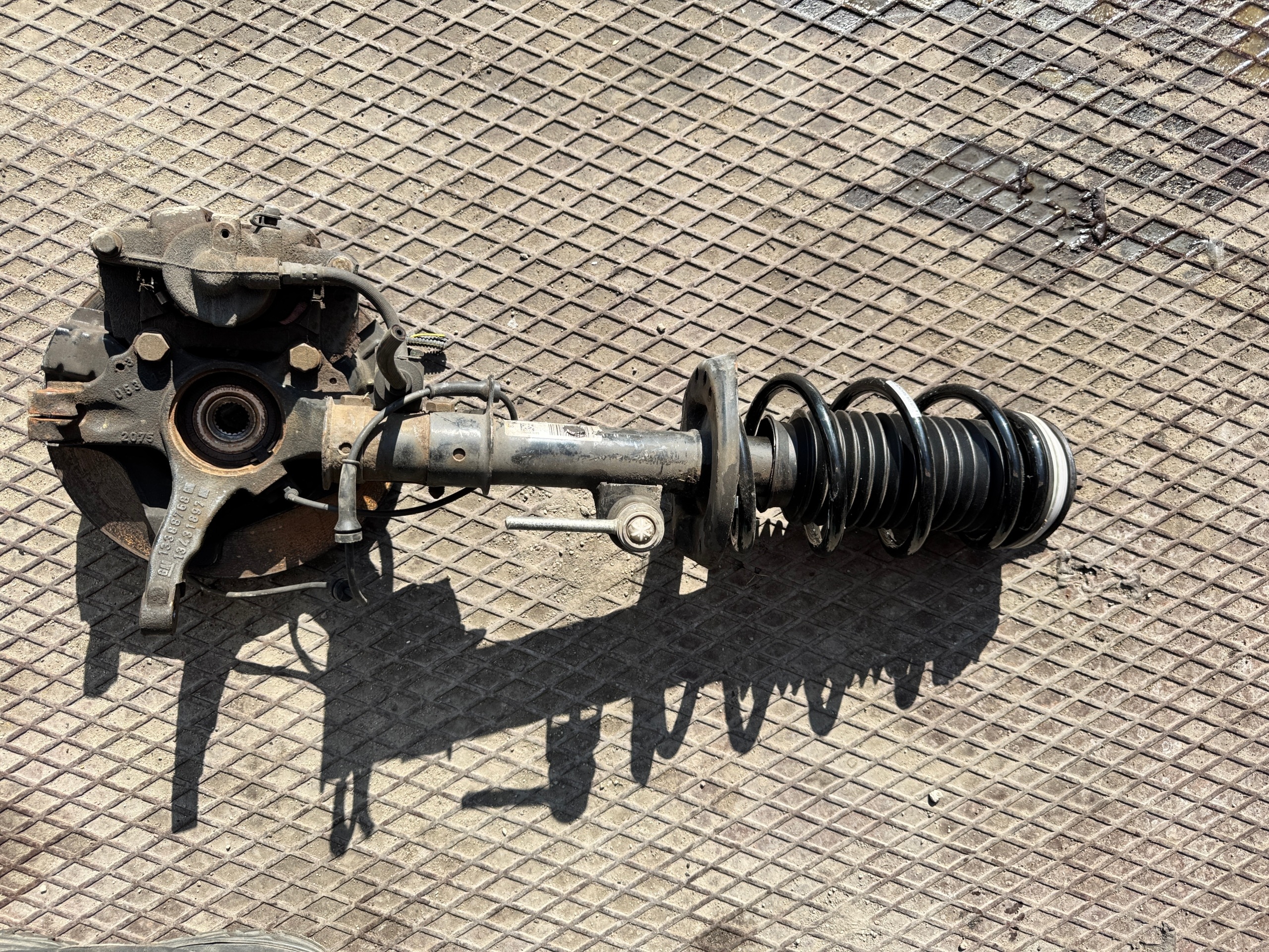 OPEL ADAM CORSA E swing right mcpherson right front 1.2 1.4 without TURBO
