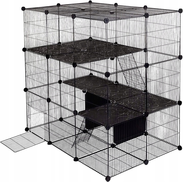 Levně Klec Kotec Kovová Modulární Ohrádka Pro Králíky A Prasátka