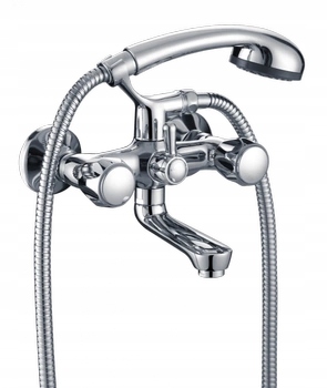 Duro vaňová batéria s sprchovou sadou Verde Standard D/B-06.07