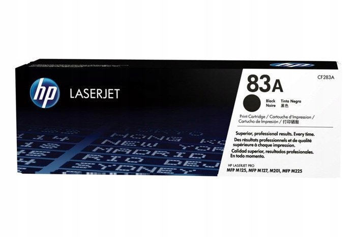 Originálny čierny toner Hp LaserJet Pro M201, M225 Mfp (83A CF283A)