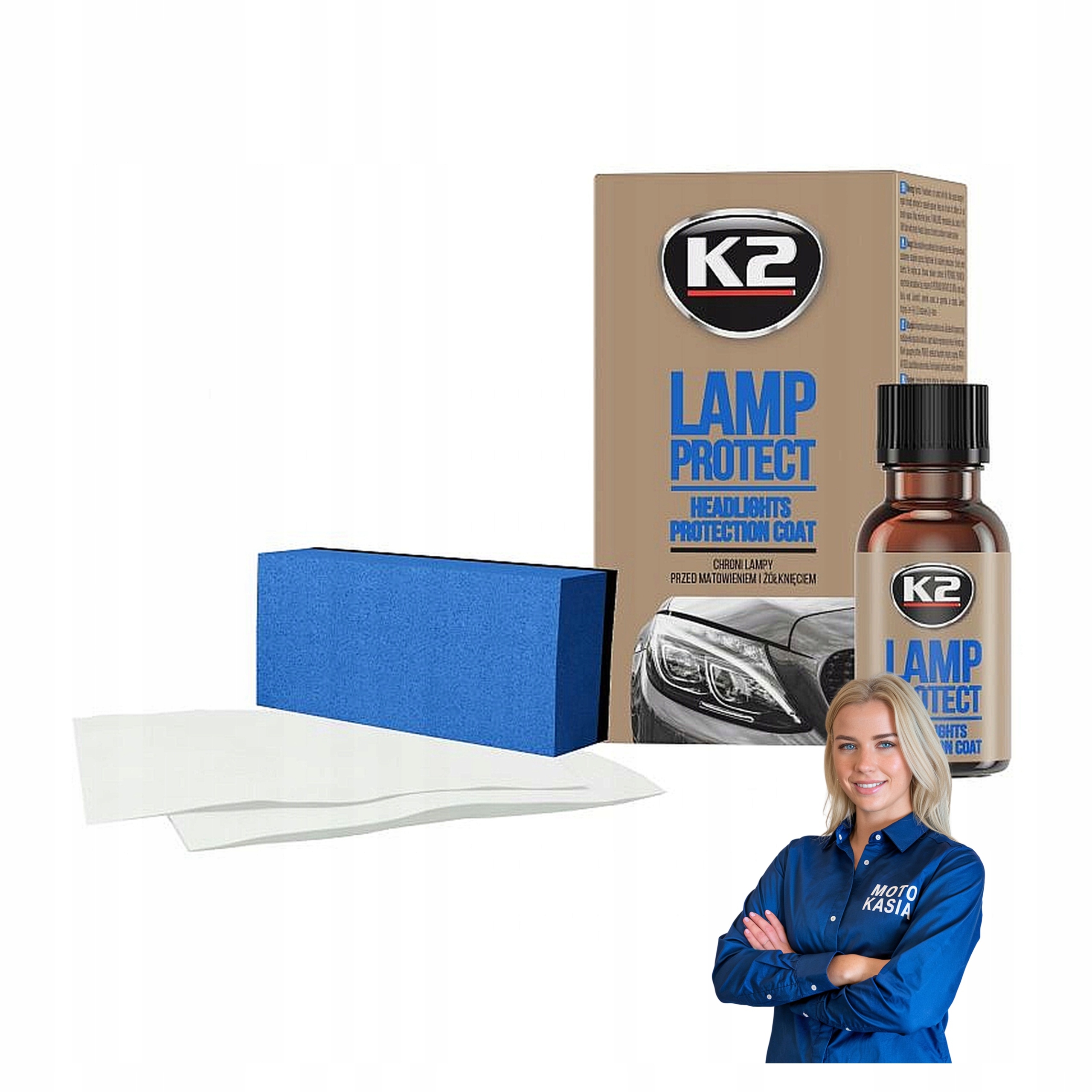 K2 Lamp Protect powłoka ochronna reflektorów zabezpieczenie lamp auta 10ml