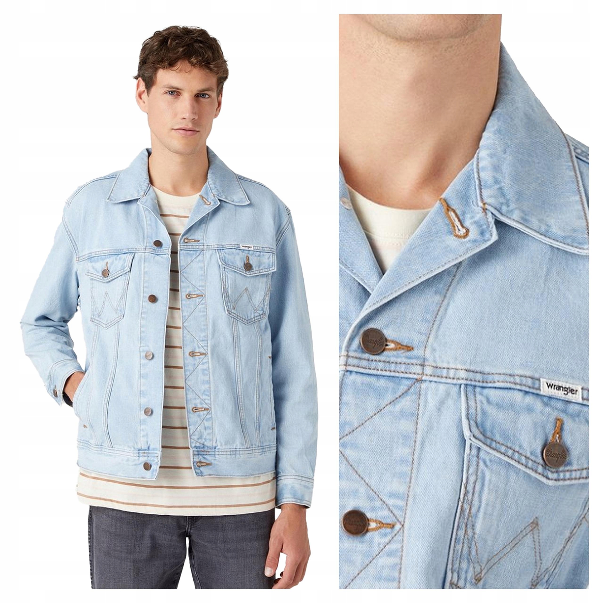 Pánská džínová bunda Wrangler Anti Fit Jacket S