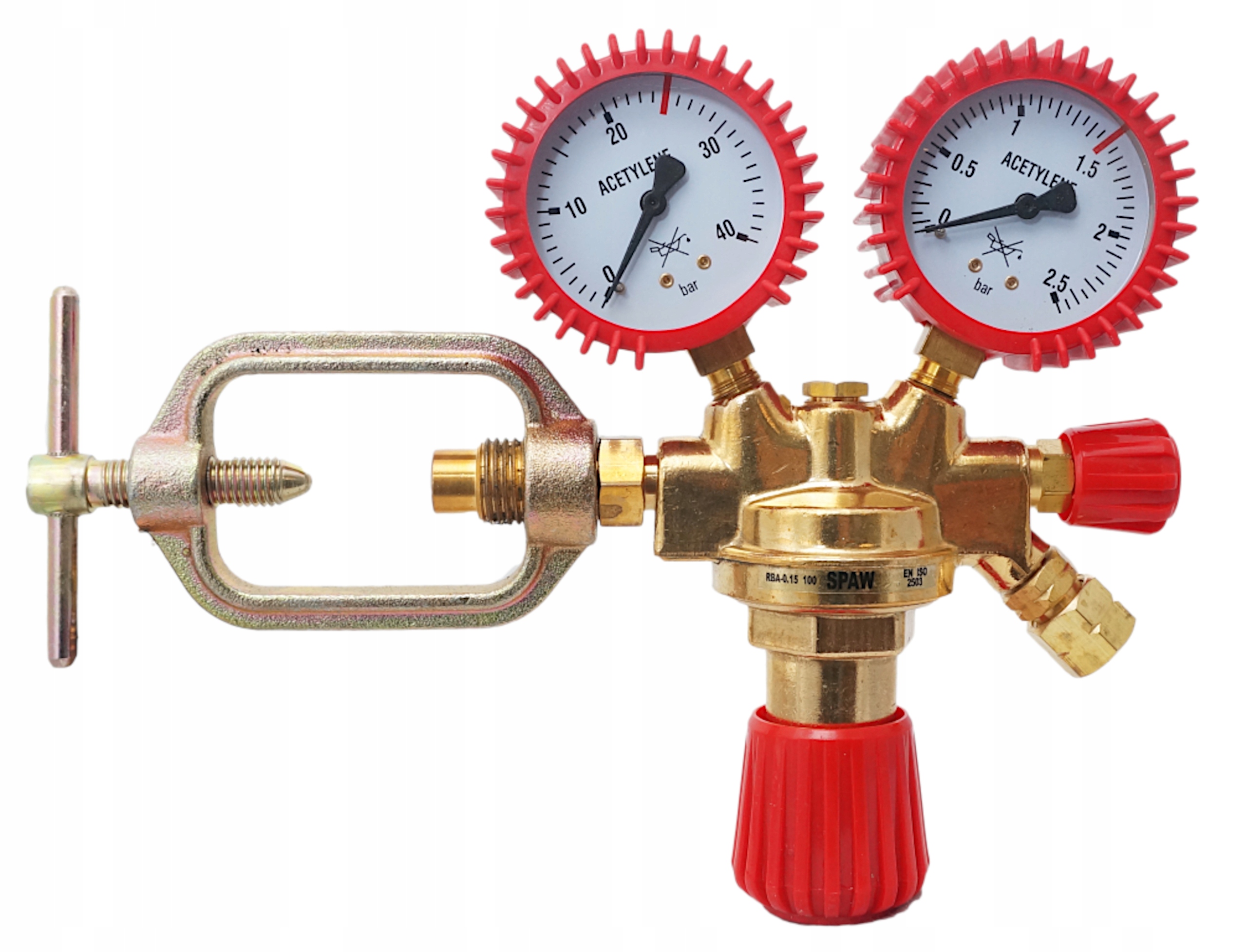 Jednostupňový Acetylenový Reduktor Lahví Rba Série 100 Acetylen