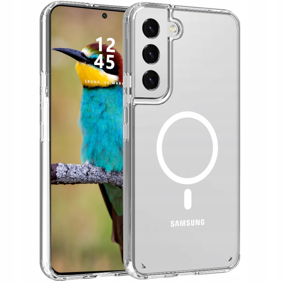 

Etui Obudowa Do Samsung S22 Magsafe Szkło
