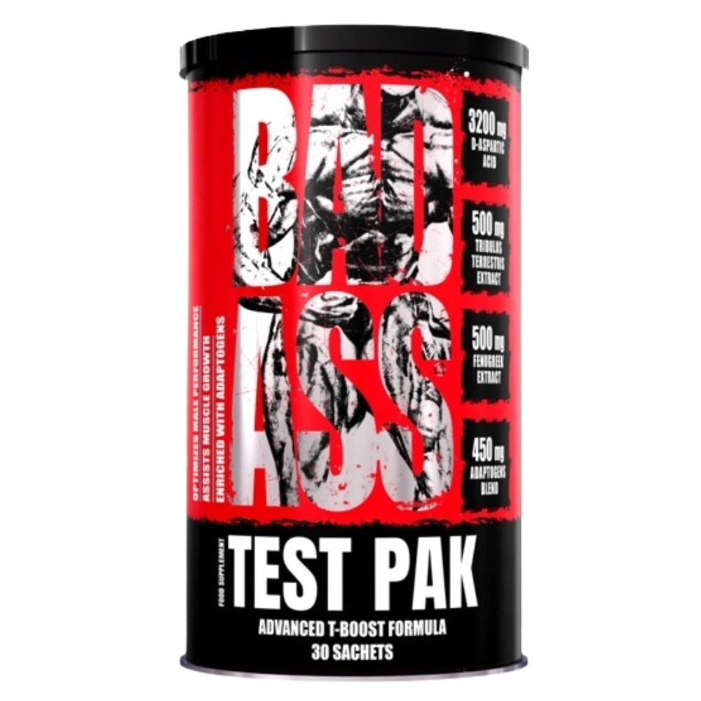 Bad Ass Test Pak 30 sáčků Booster Testosteronu Vitamíny Vitalita