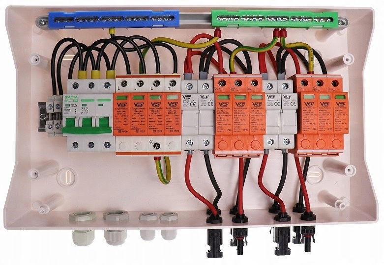 

Rozdzielnica Pv 1000V Dc/ac 2 Stringi Fotowoltaika