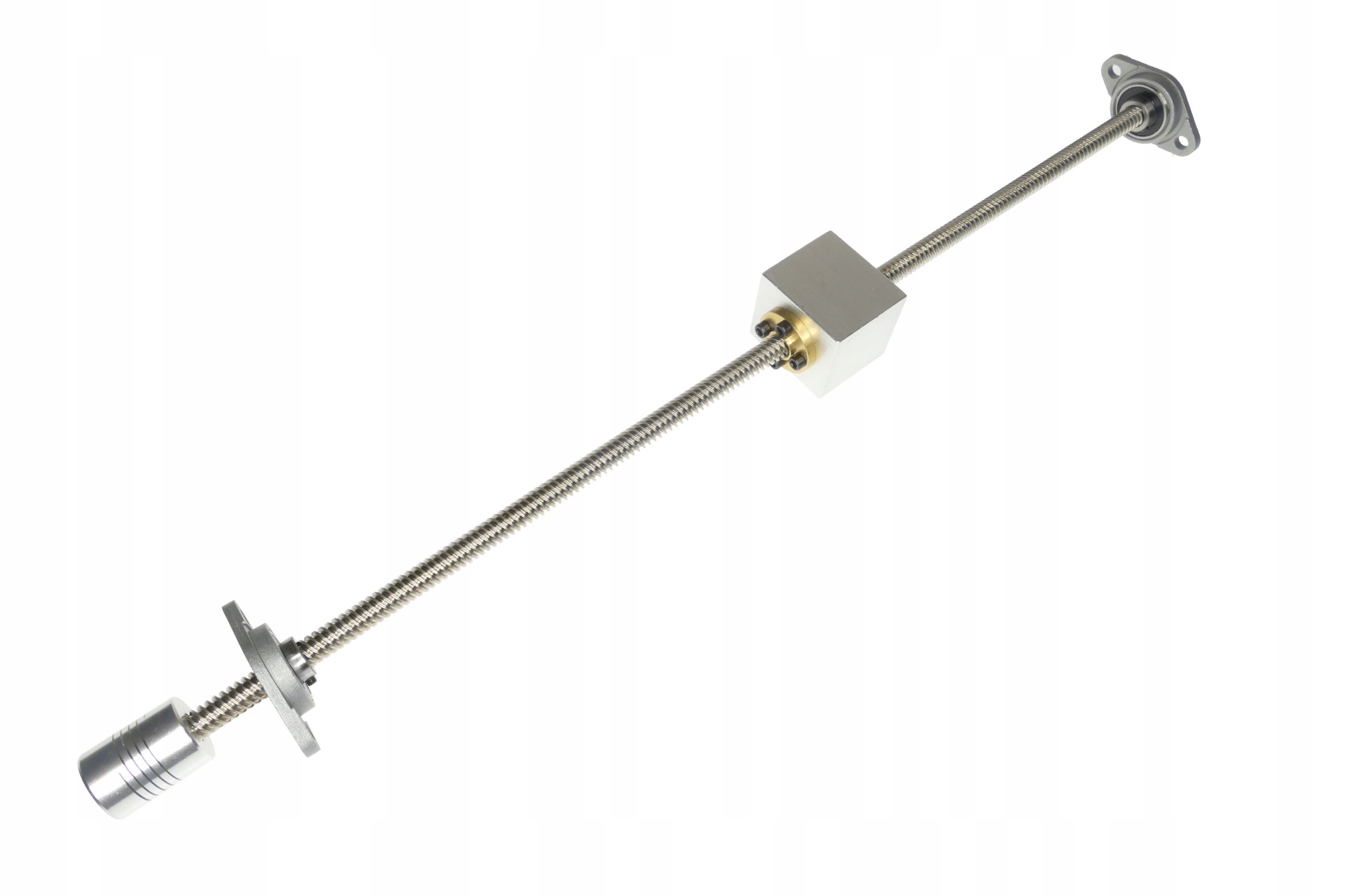 Śruba Trapezowa T8 8MM Łożyska KFL08 Blok 600MM