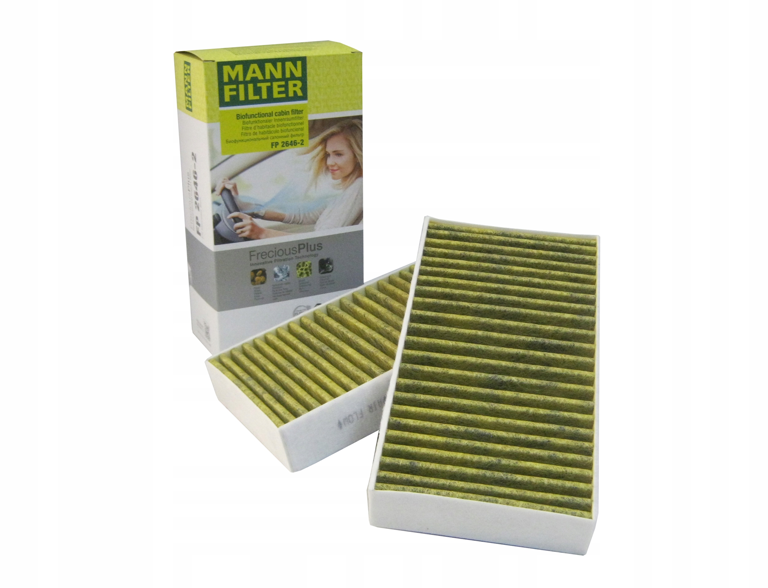 FP23015-2KAB/2 - BMW 2 F44 F45 F46 16-протиалергічний фільтр кабіни