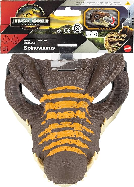JURASSIC WORLD MASKA DINOZAURA SPINOSAURUS