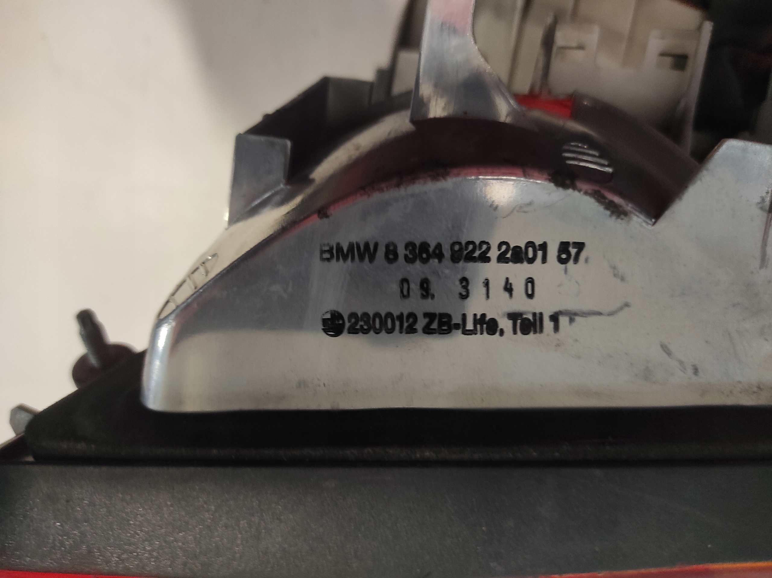 BMW E46 sedan light right rear rear part right