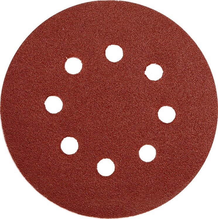 

Krążki krążek ścierny z rzepem, otwory 125mm p180