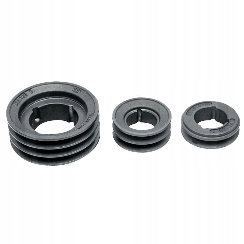 Koło pasowe rowkowe Ø287mm, 3 rowki, Nr 3020, Wersja F, SP