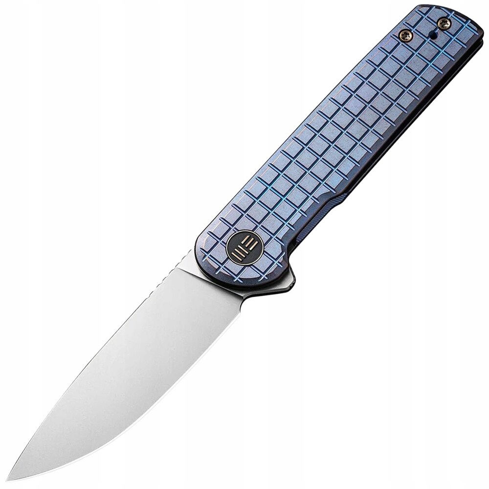 Nůž s klipem Edc We Knife Charith Frag Titanium modrý