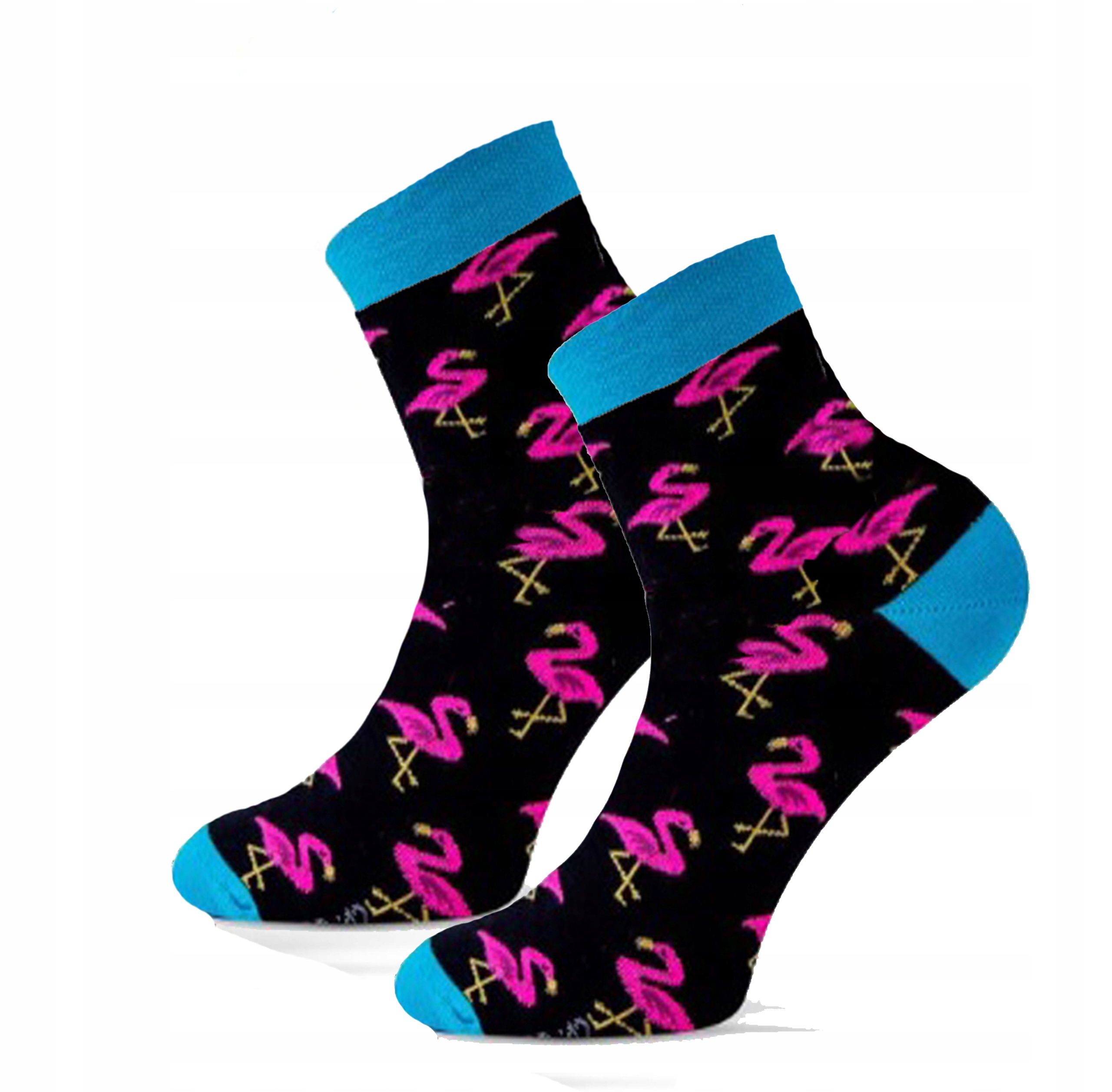 Zakostki 3/4 SKARPETY W ŚMIESZNE WZORY Flam 39-42