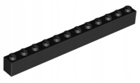 

Lego 6112 Klocek 1x12 czarny Nowy (5g)