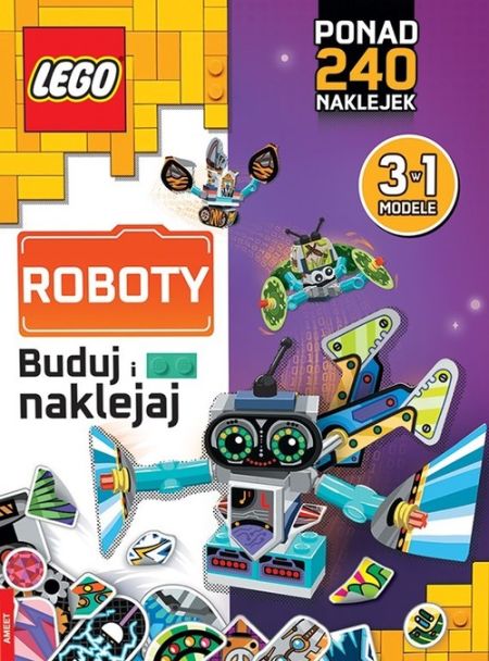 LEGO MASTER BRAND - Buduj i Naklejaj Roboty ISBN 9788325340896