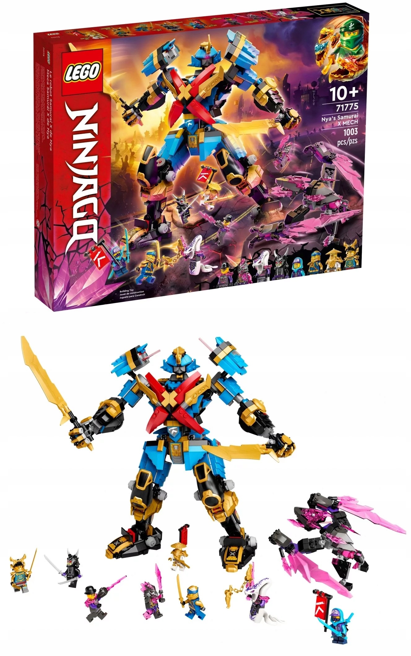 

Lego Ninjago Mech Samuraj X Nyi 71775