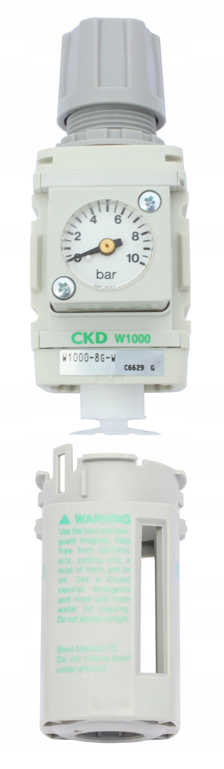 CKD W1000-8G-G3 Filtr+reduktor 5um 1/4" Kod producenta W1000-8G