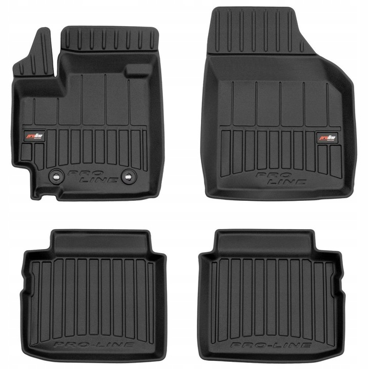 

Dywaniki Gumowe Suzuki Celerio 2014-19 Korytka 3D