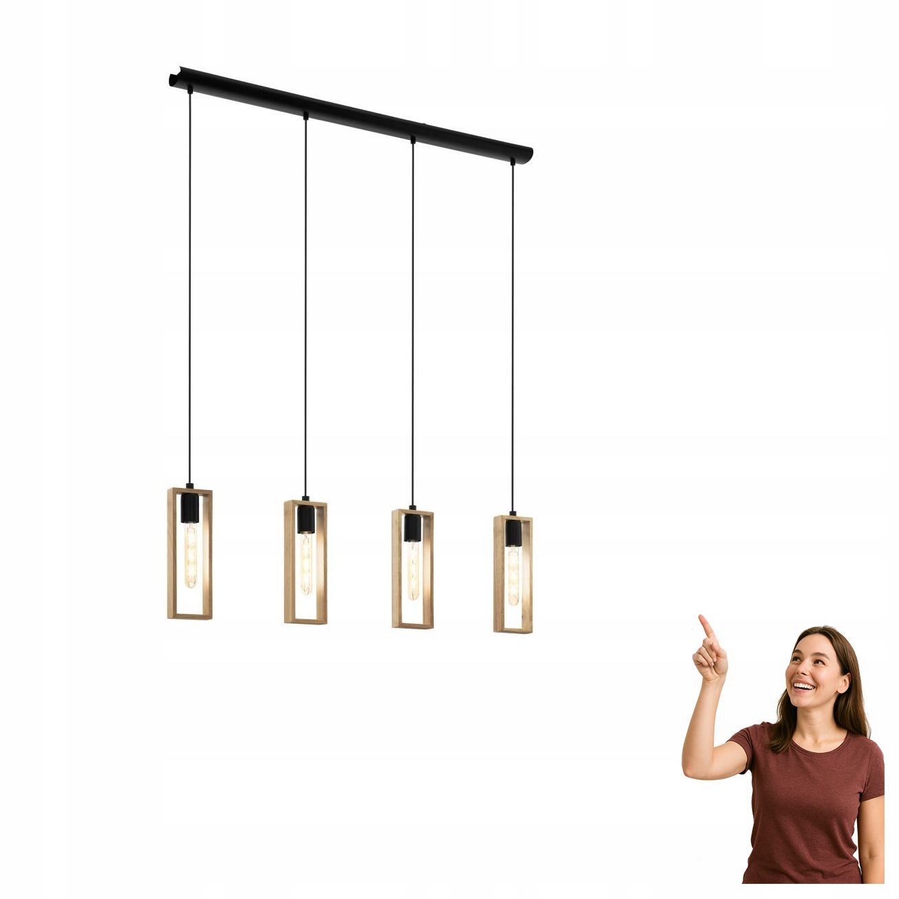 Závesná lampa Littleton 49475 Eglo