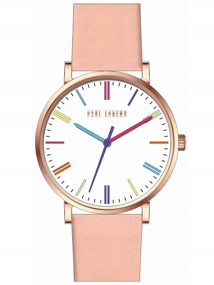 Dámské Hodinky Paul Lorens 41mm PL12600A2-3E3 (zg586d) Box