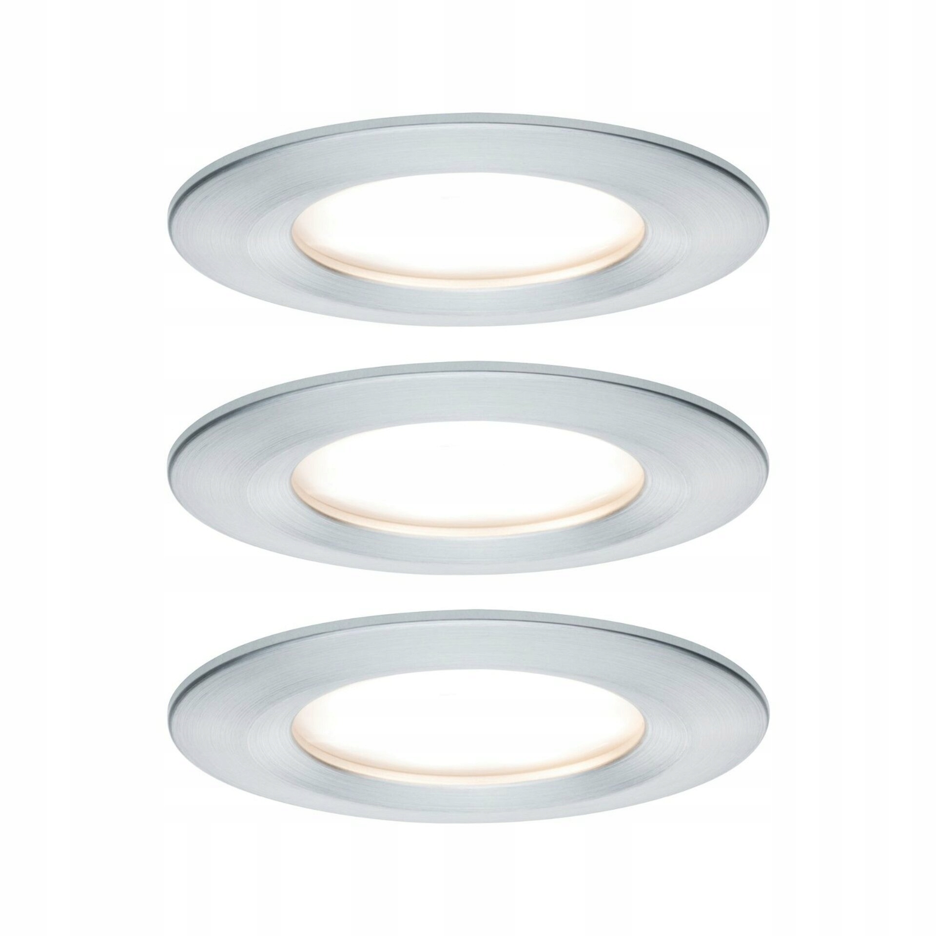 Paulmann Nova Led vestavné svítidlo 3x6,5W, hliník, 3-krokově stmívatelné