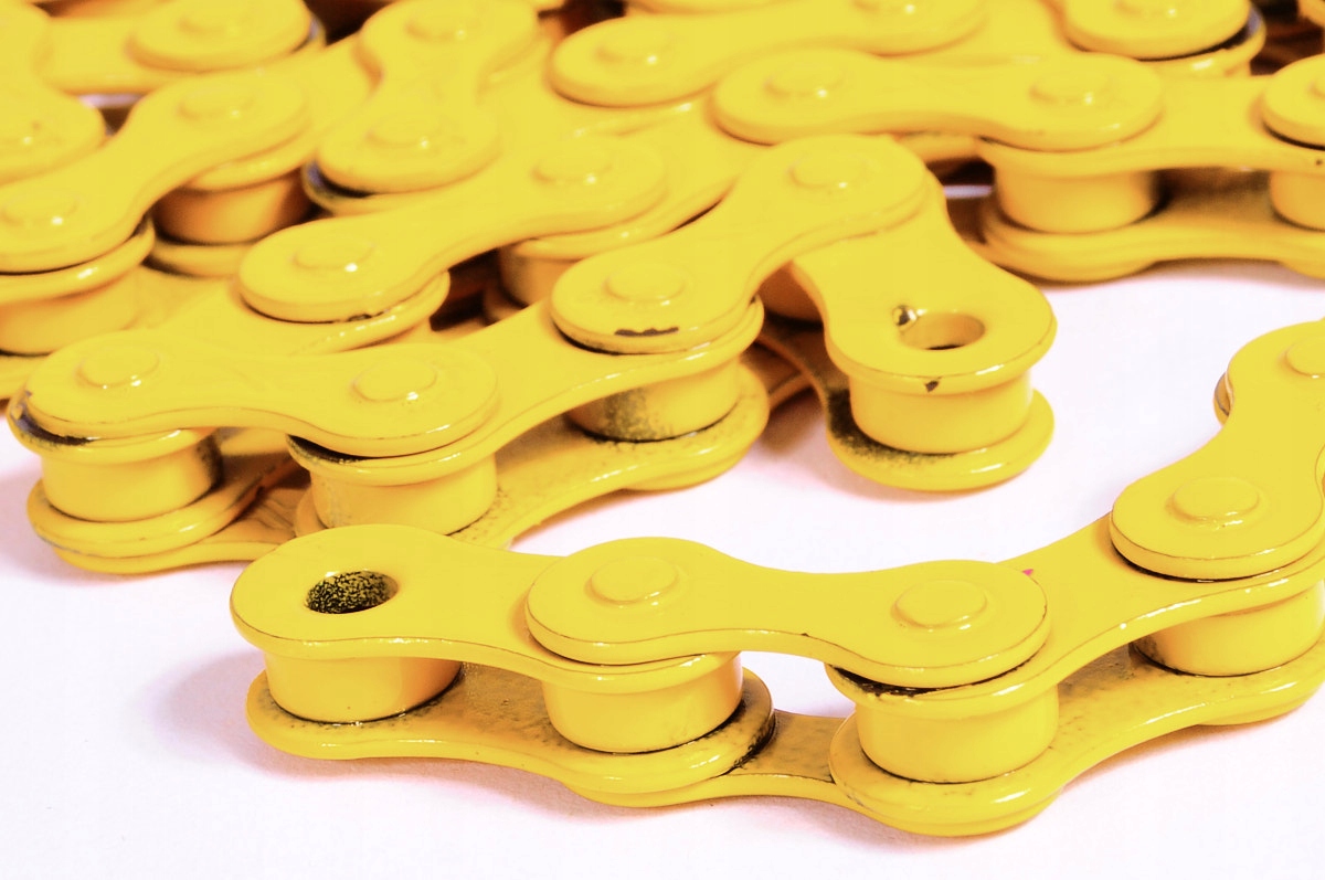 Łańcuch rowerowy XLC CC-C09 1v / Żółty Marka XLC