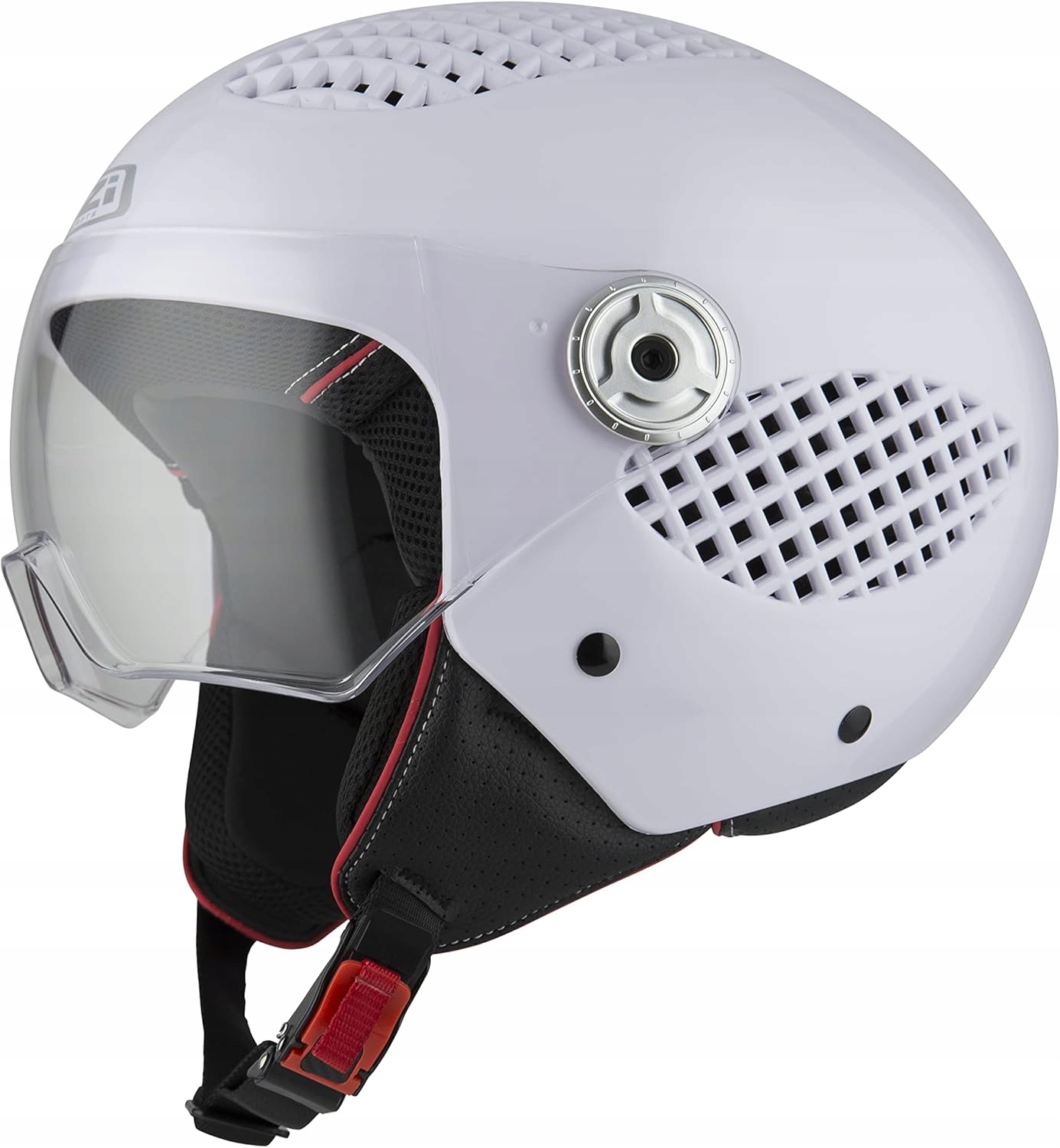 Otvorená prilba Nzi B-Cool 3 Minijet unisex-dospelý perleťovo biely, veľkosť M