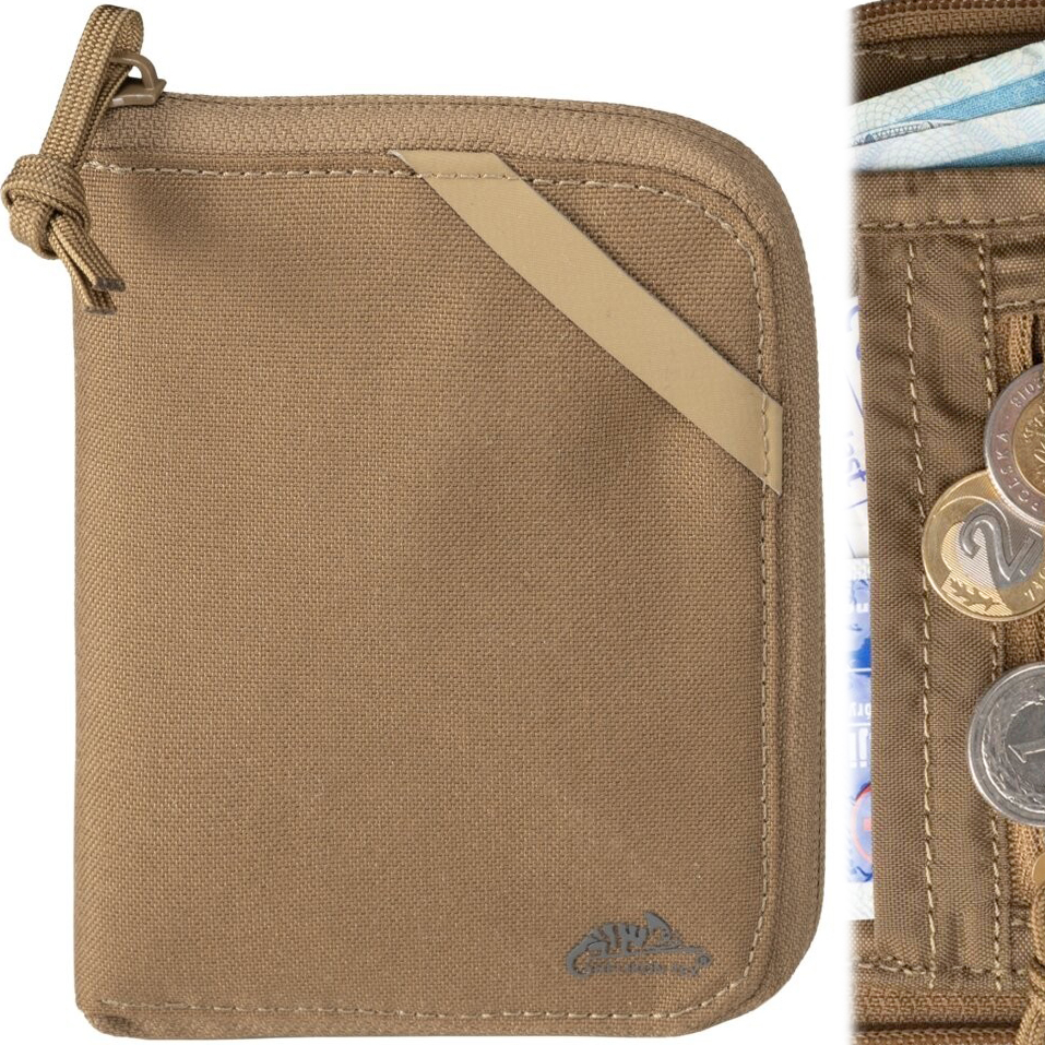 Pánská peněženka Helikon Edc Large Cordura Coyote