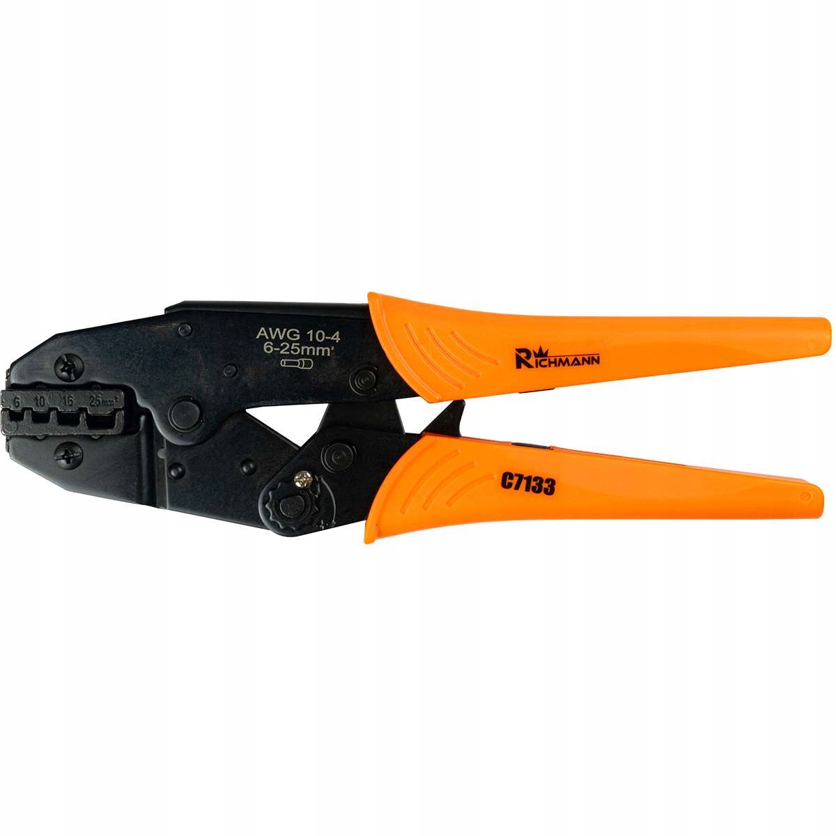 C7133 Szczypce Do Zaciskania Końcówek Tulejkowych 6-25 MM2 Richmann