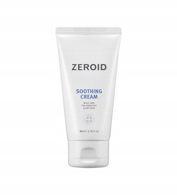 Zeroid Hipoalergiczny Krem Łagodzący do Skóry Wrażliwej i Suchej 80ml