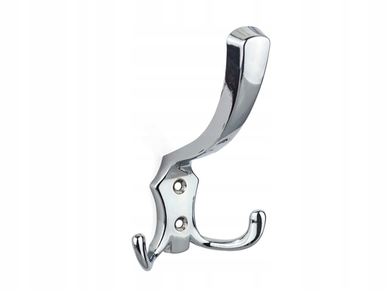 

Wieszak meblowy podwójny duży chrom DW59 garderoby