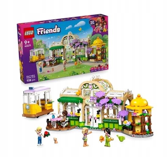Lego(r) Friends 42671 Zelená Kavárna A Květinář