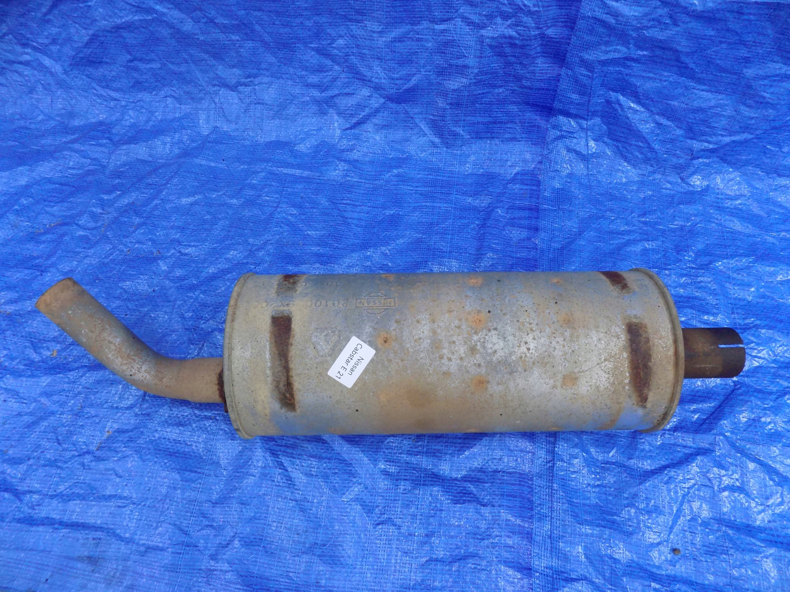 muffler, exhaust NISSAN CABSTAR E 98-06R 3,0TD