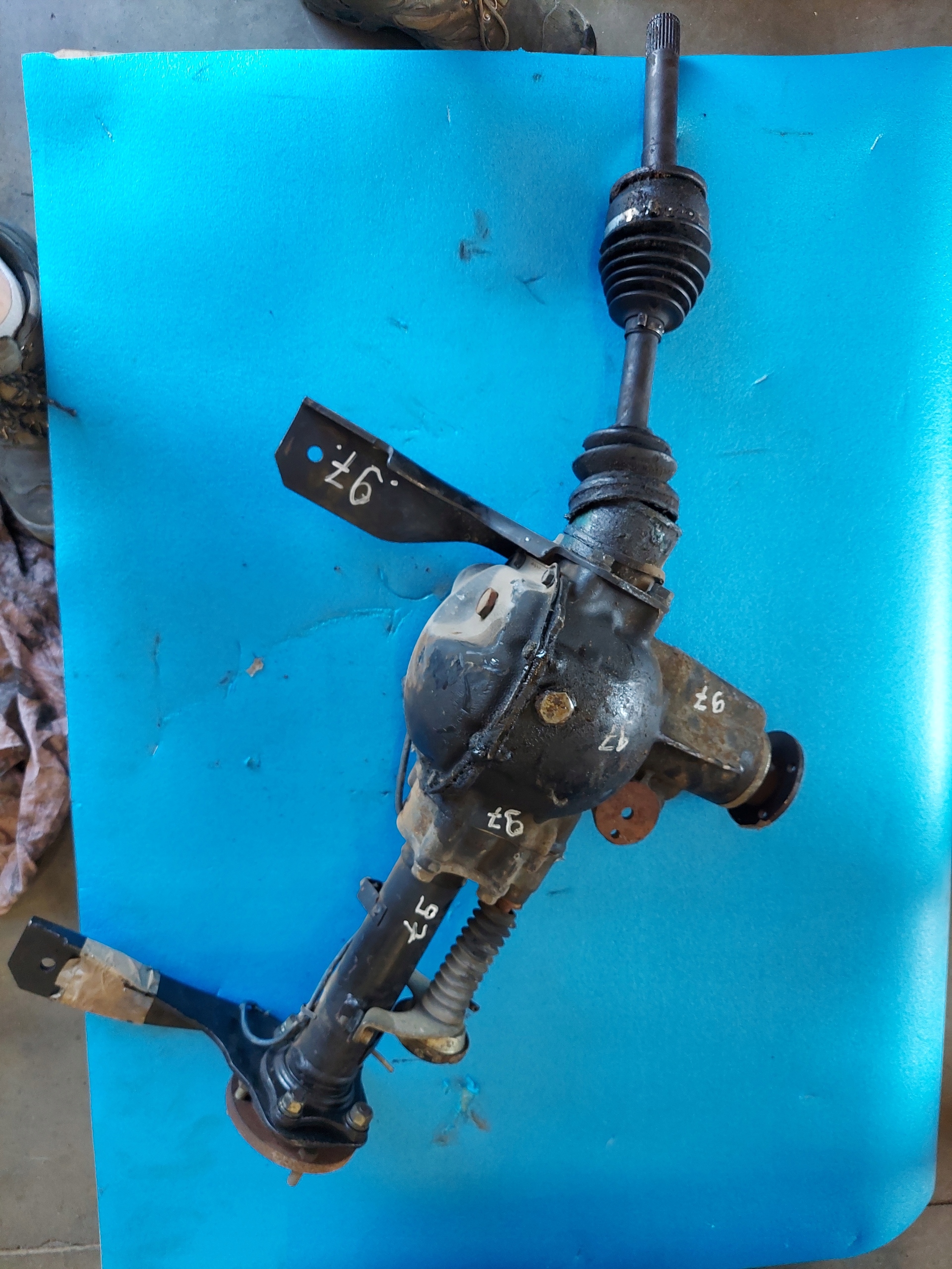 REDUKTOR diff differential PAJERO 2.5 TD 4E26 front 10/49