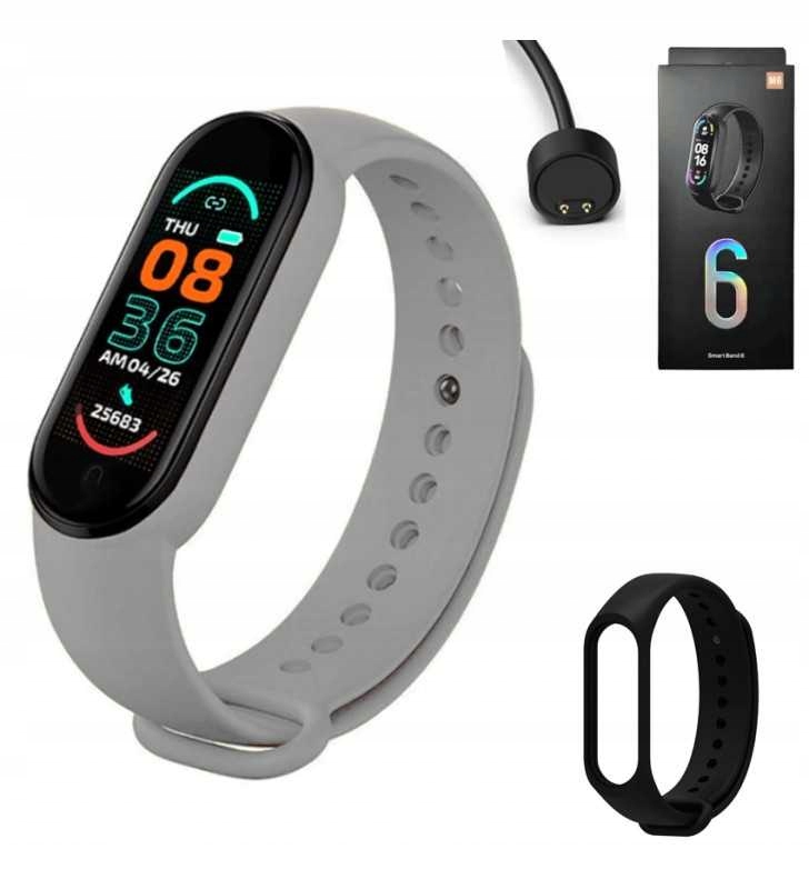 SMARTBAND M6-RED OPASKA SPORTOWA PULSOMETR KROK Marka Inna