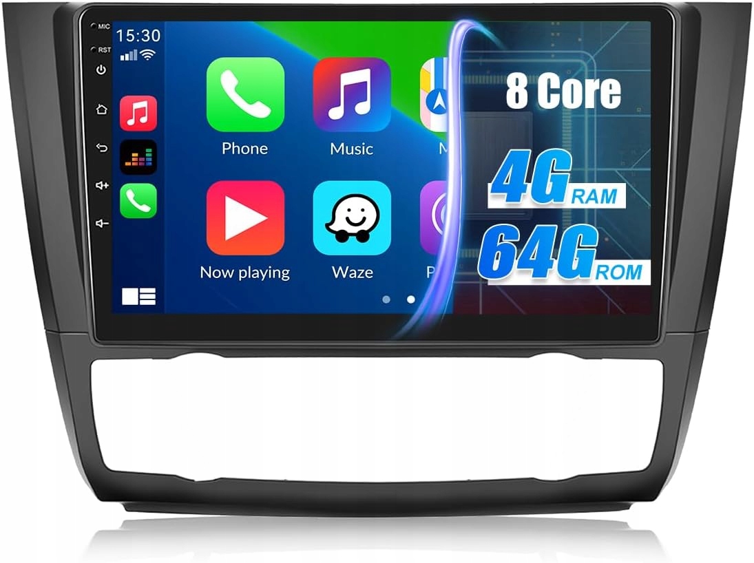 Camecho Android 13 autorádio pre Bmw radu 1 s navigáciou Carplay