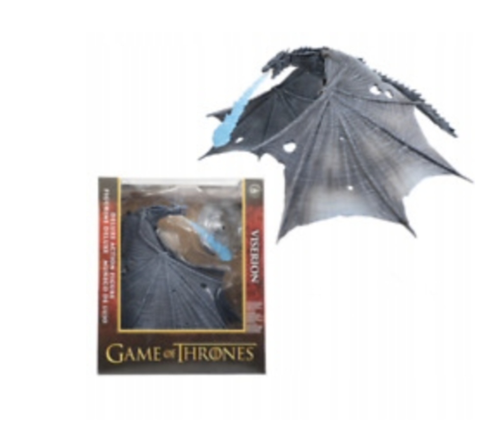 hra o trůny Drak Viserion, pohyblivá figurka 19 cm s podstavcem