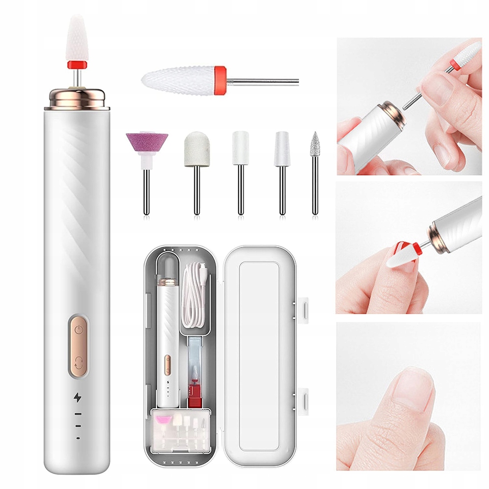 Profesionální Elektrický Pilník Na Nehty, Leštička A Pilník Na Nehty