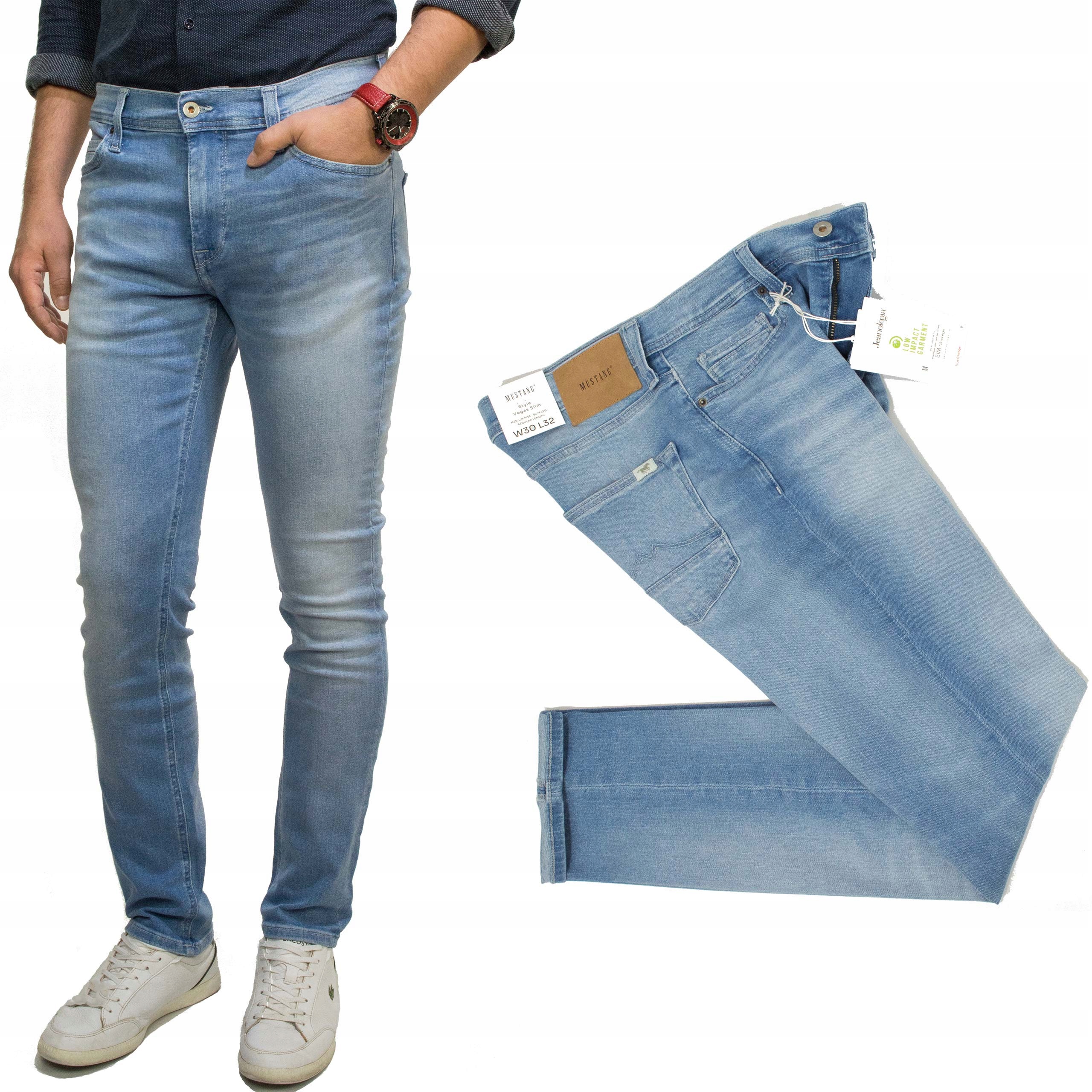 Mustang Vegas Slim Journey 402 pánské džínové kalhoty W29 L34