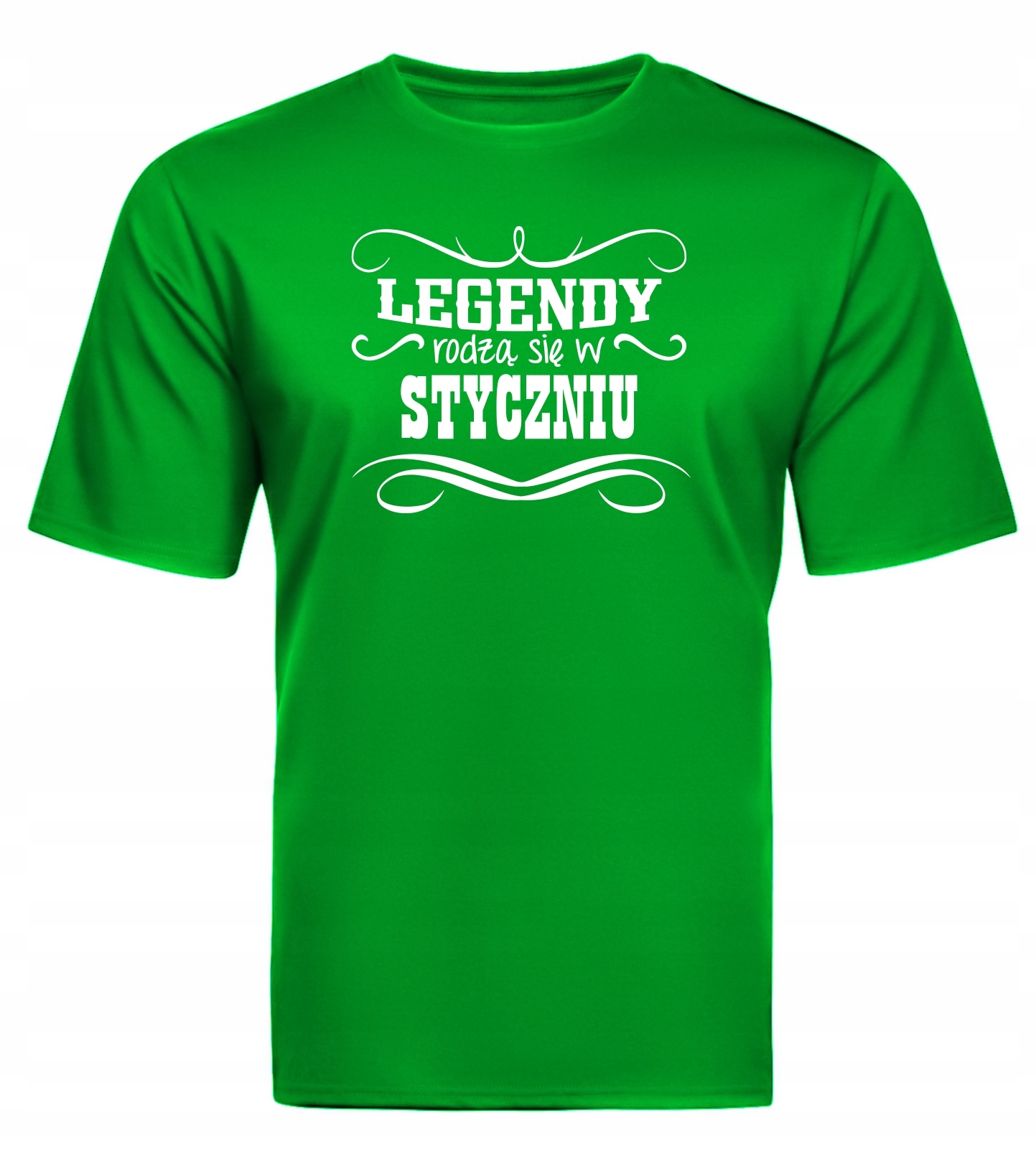 

Koszulka Legendy rodzą się w Styczniu Urodziny